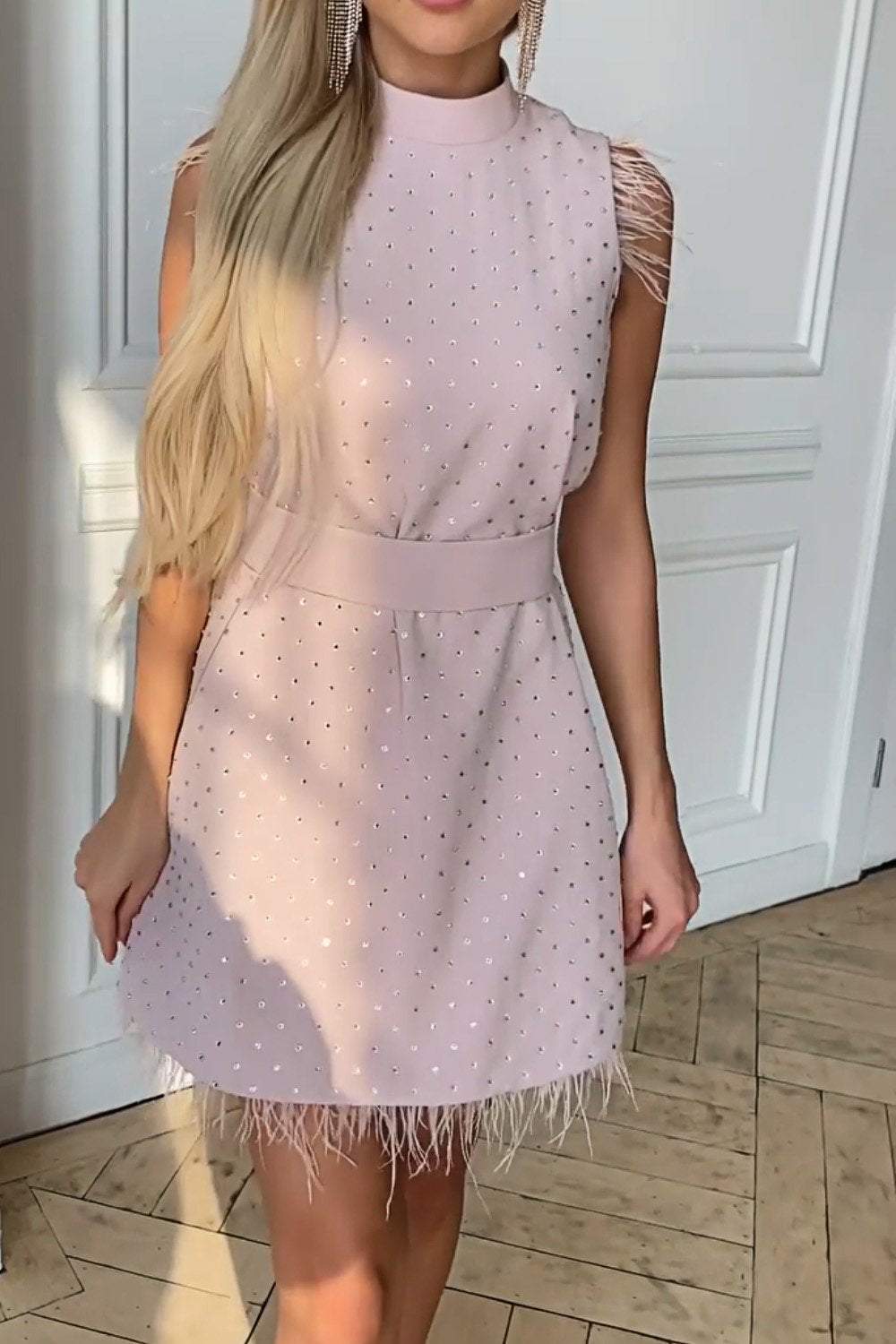 Women's Furry Party Dress