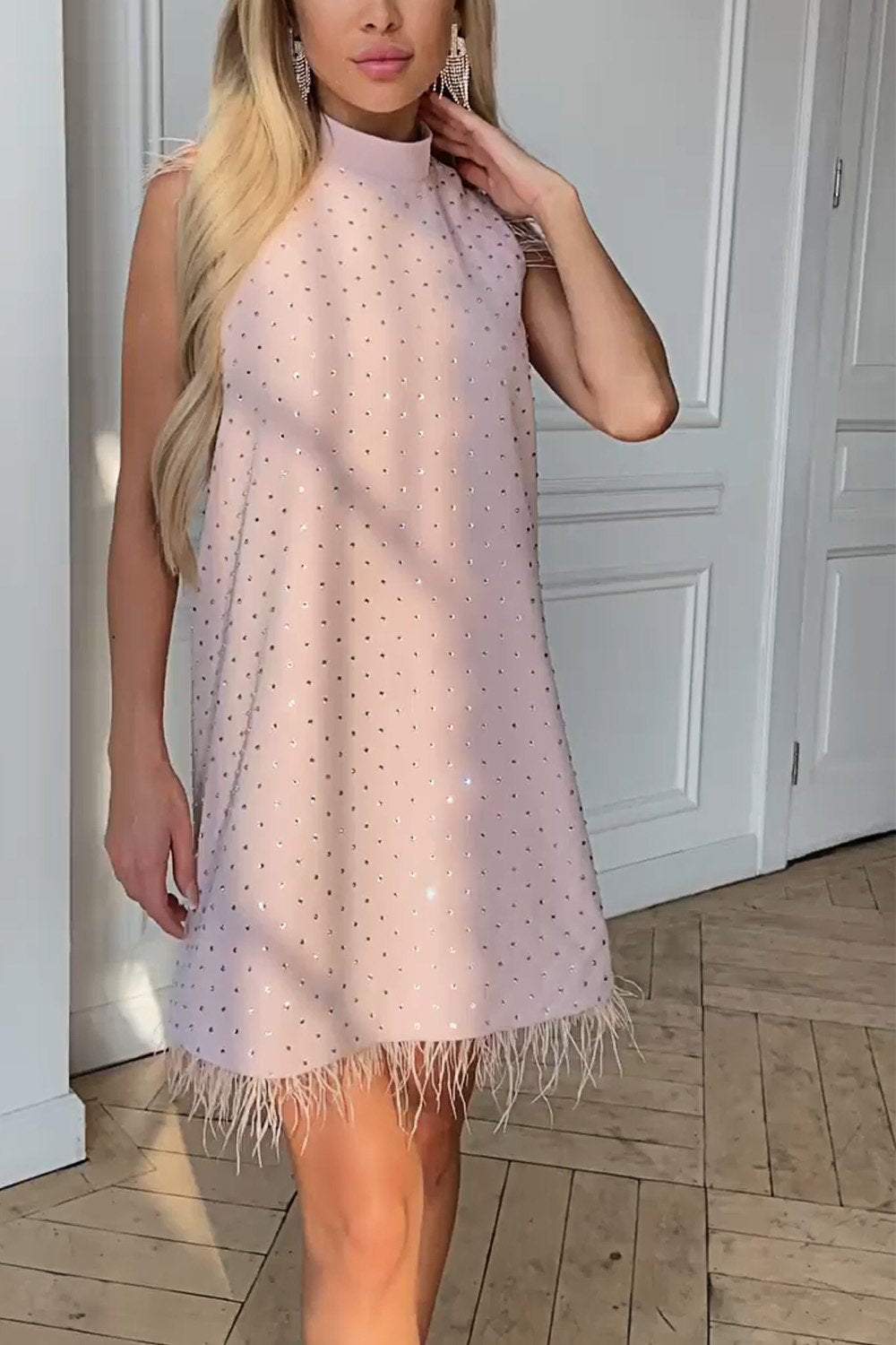 Women's Furry Party Dress