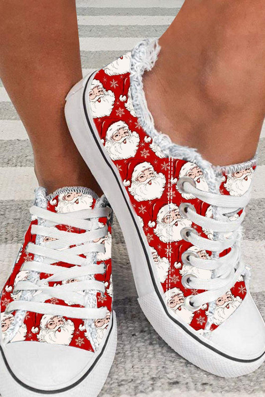 SANTA CLAUS DAILY CANVAS SHOES