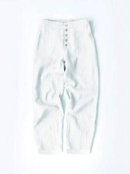 Button Cropped Pants